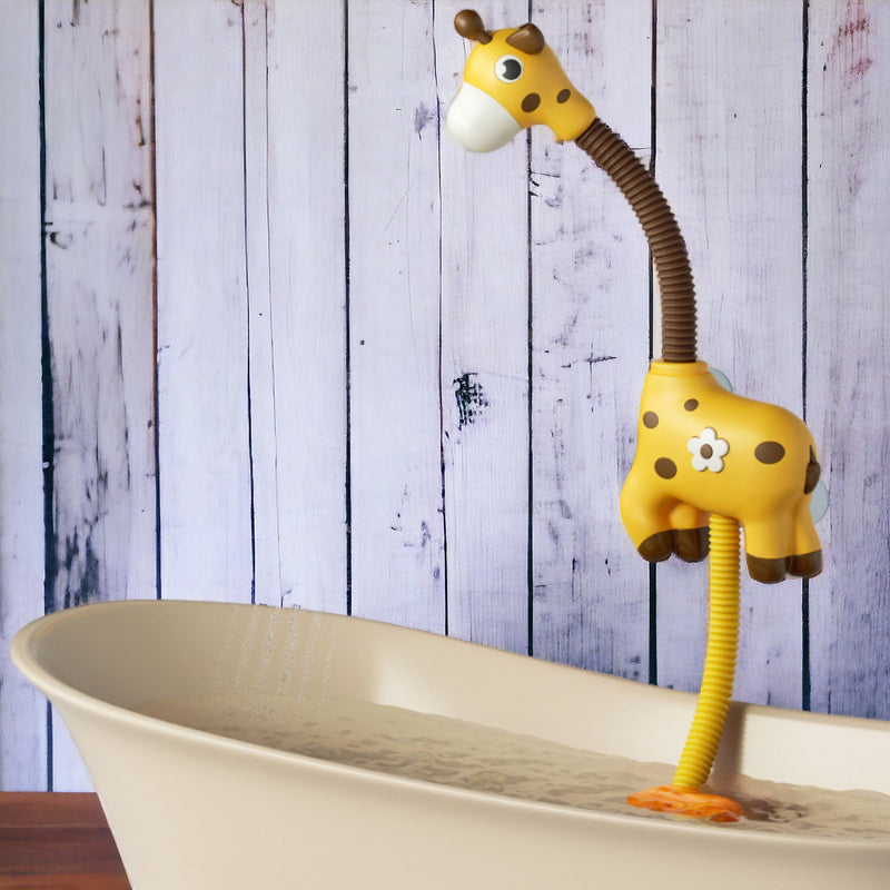 Baby Bath Toys with Shower Head - Cute Giraffe Water Spray Shower MamabBabyLand
