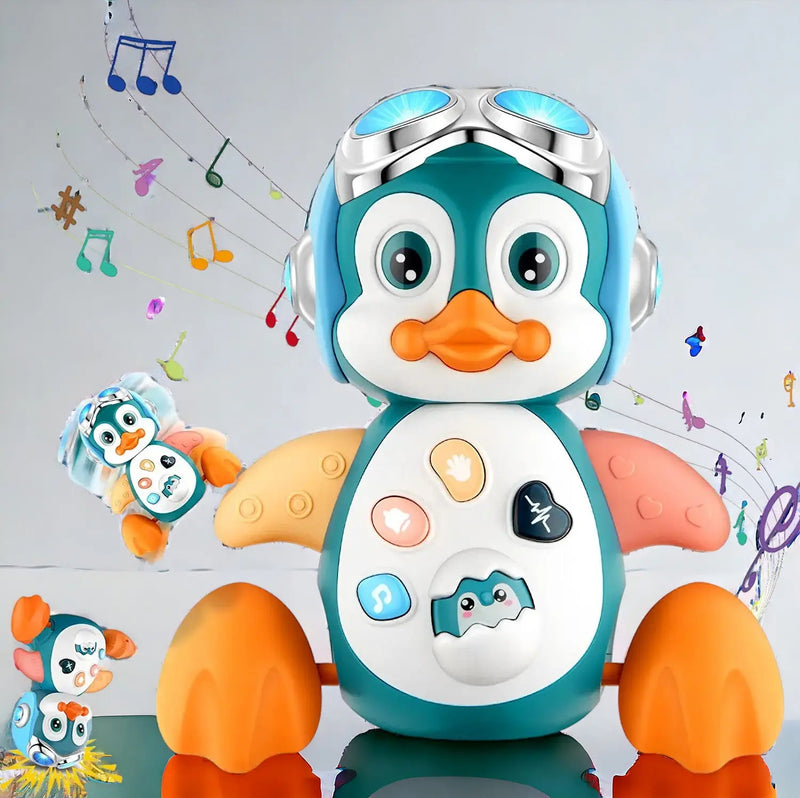 Musical Penguin Baby Crawling Toy - Infant Moving Walking Toys with Light MamabBabyLand