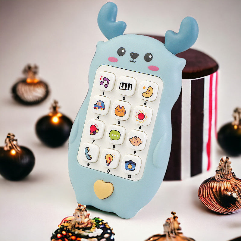 Baby Phone Toy - Music Telephone Sleeping Toys With Teether Simulation MamabBabyLand