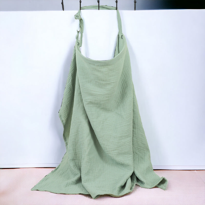Breathable Breastfeeding Cover - Adjustable Nursing Apron - Outdoor Privacy Cove MamabBabyLand