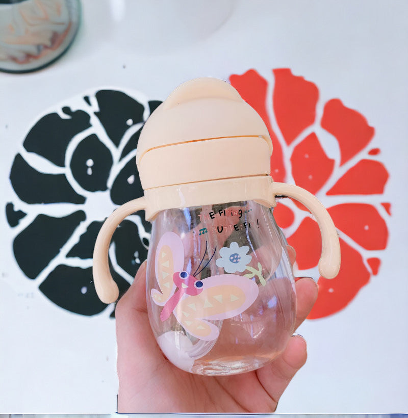 350ml Baby Bottles Drinking Cup Feeding Bottle - Kids Drinking Milk Water Dual Use Bottle MamabBabyLand