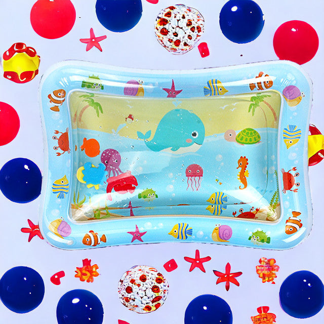 36 Designs Baby Kids Water Play Mat - Inflatable PVC Infant Playmat - Toddler Water Pad MamabBabyLand