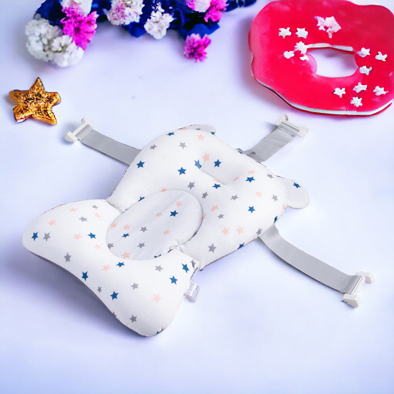 Baby Bath Seat Support Mat - Infant Anti-Slip Body Cushion - Foldable Baby Bath Tub Pad MamabBabyLand