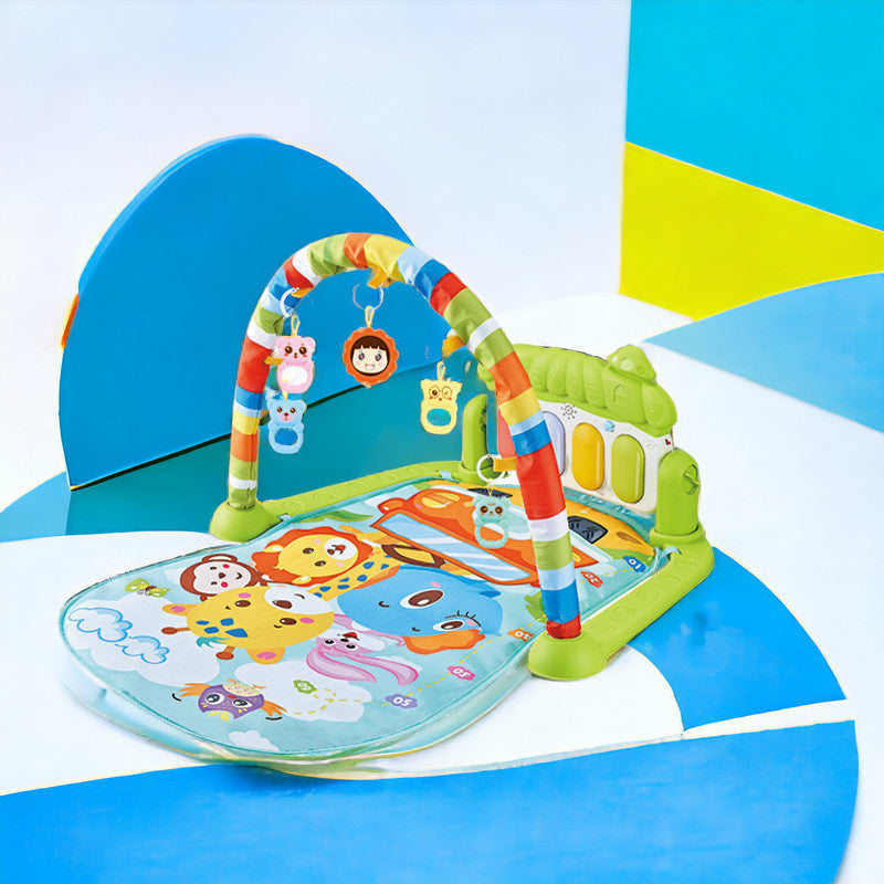 Baby Music Play Gym - Activity Toy for Newbord - Crawling Blanket Pedal Game Pad MamabBabyLand