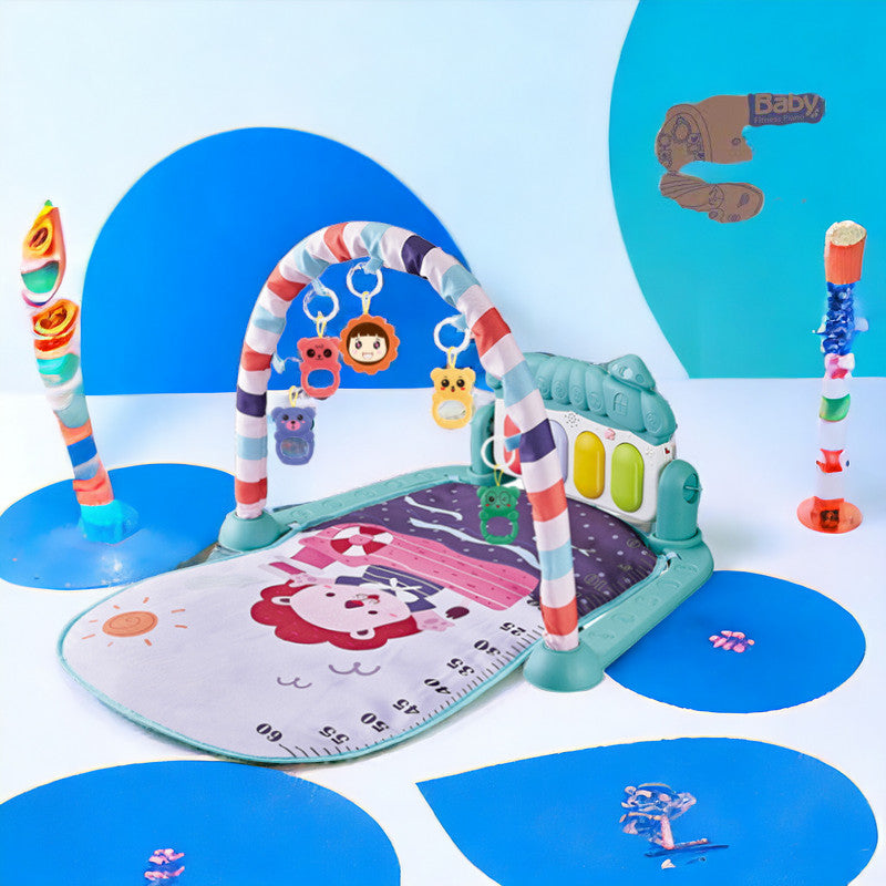 Baby Music Play Gym - Activity Toy for Newbord - Crawling Blanket Pedal Game Pad MamabBabyLand