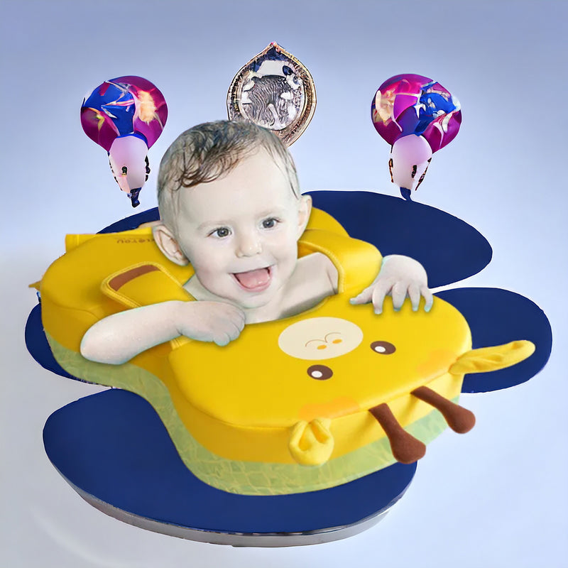 Non-Inflatable Baby Swimming Pool Floats - Infant Swim Buoyant Ring MamabBabyLand