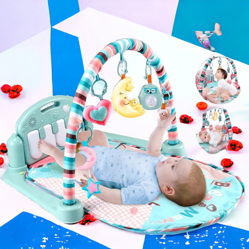 Baby Music Play Gym - Activity Toy for Newbord - Crawling Blanket Pedal Game Pad MamabBabyLand