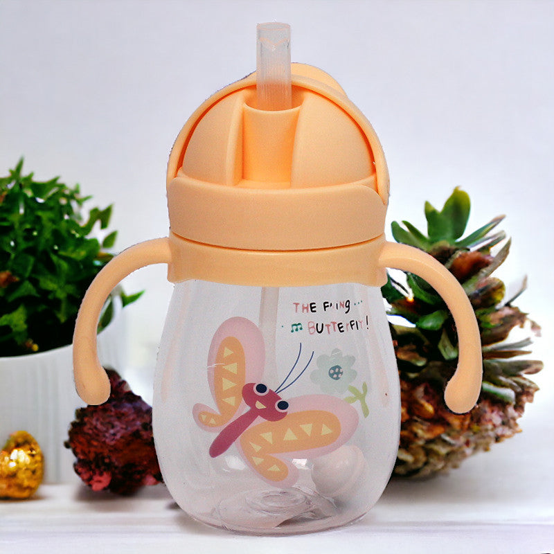 Baby Straw Water Cup - Cute Anti-Choking Kindergarten Water Cup With Gravity Ball MamabBabyLand