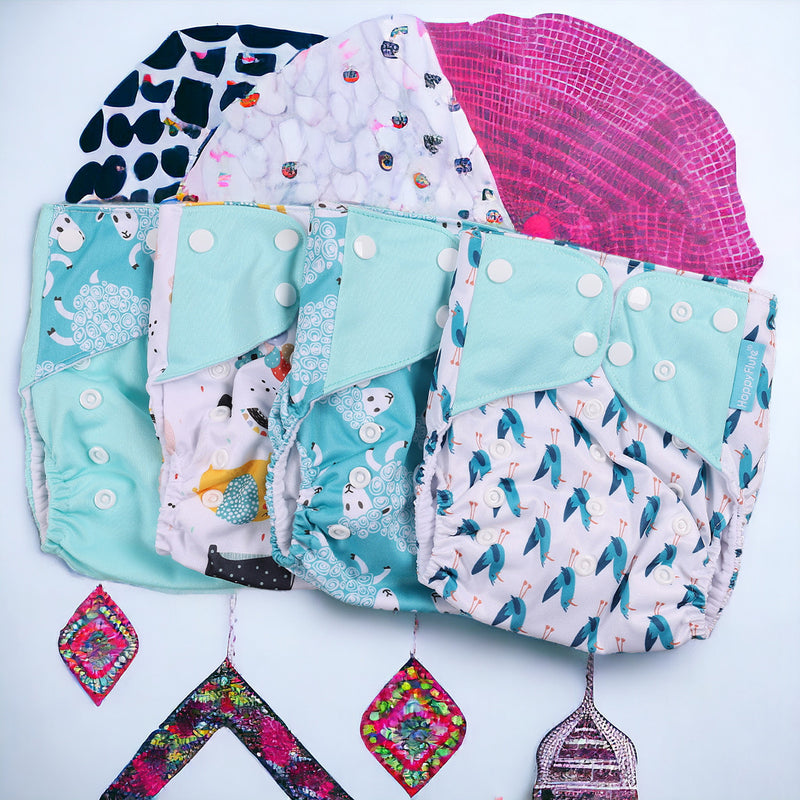 Premium Eco-Friendly Cloth Diapers - Ecological Reusable Baby Diapers MamabBabyLand