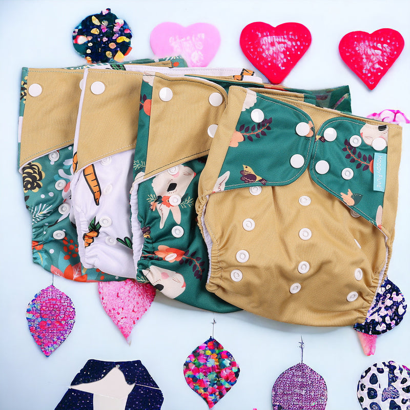 Premium Eco-Friendly Cloth Diapers - Ecological Reusable Baby Diapers MamabBabyLand