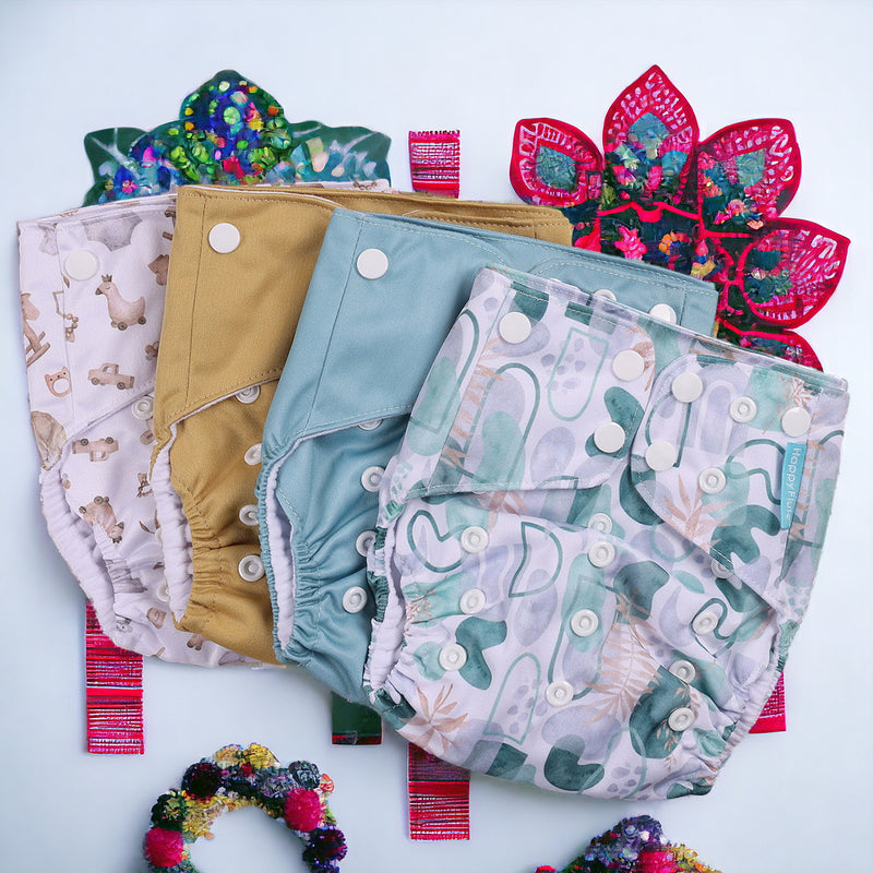 Premium Eco-Friendly Cloth Diapers - Ecological Reusable Baby Diapers MamabBabyLand