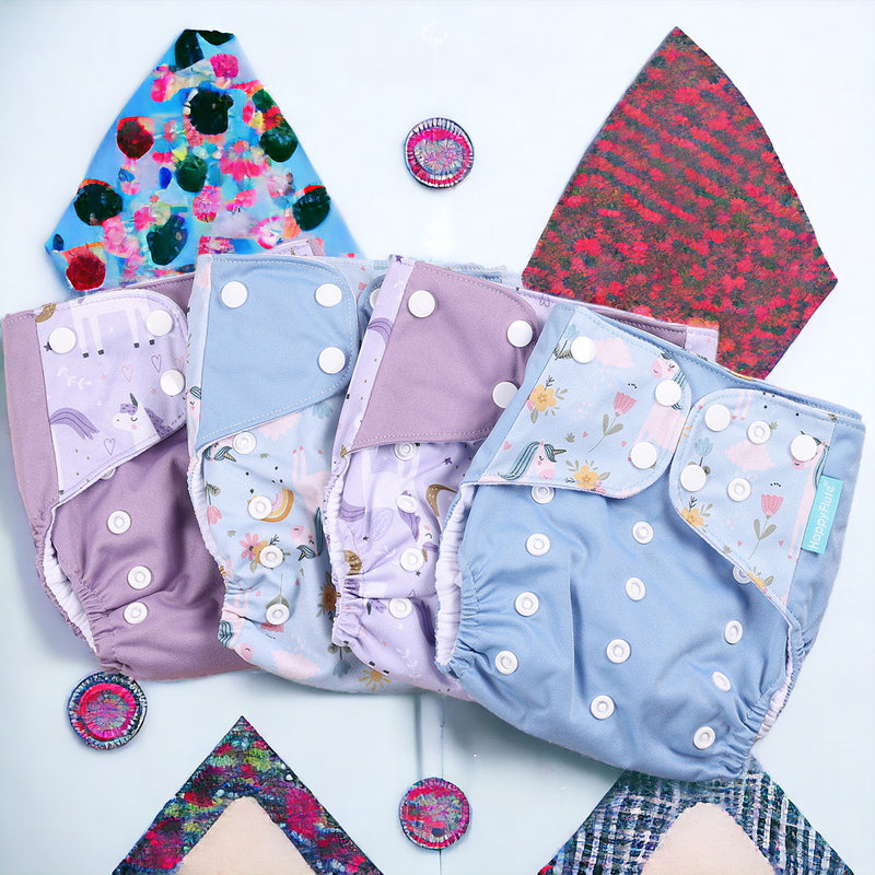 Premium Eco-Friendly Cloth Diapers - Ecological Reusable Baby Diapers MamabBabyLand