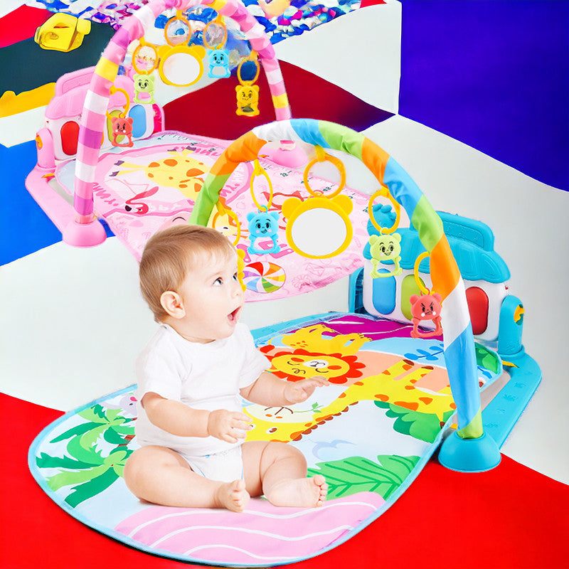 Musical Baby Rack Play Mat - Kid Rug Puzzle Mat Carpet MamabBabyLand