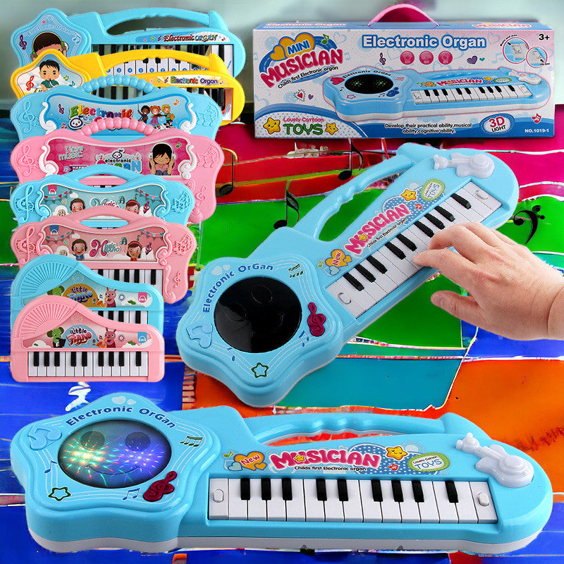 Piano Musical Toy - Keyborad Electic Flashing Music Instrument For Kids MamabBabyLand