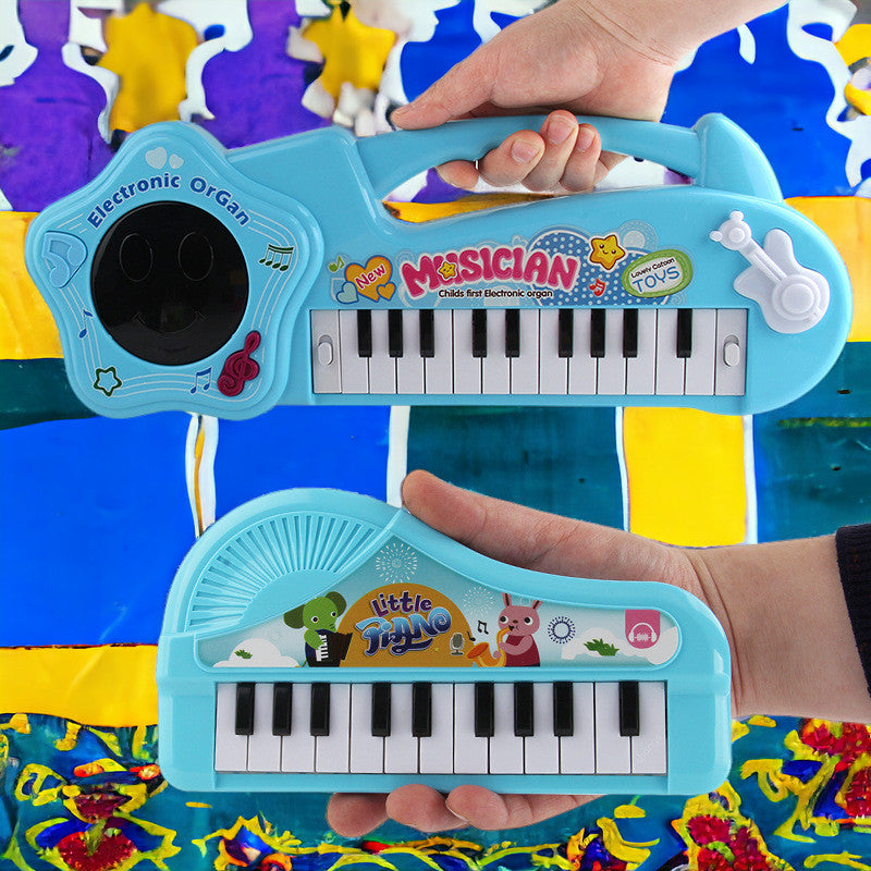 Piano Musical Toy - Keyborad Electic Flashing Music Instrument For Kids MamabBabyLand