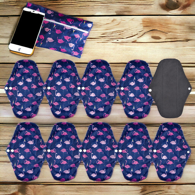 Reusable Menstrual Pads for Monthly Gaskets - Women's Panties Washable Sanitary Napkin MamabBabyLand