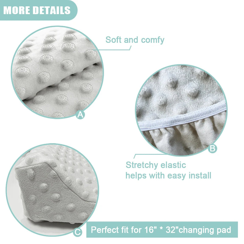 Soft Reusable Changing Pad - Travel Baby Breathable Diaper Pad Sheets Cover MamabBabyLand