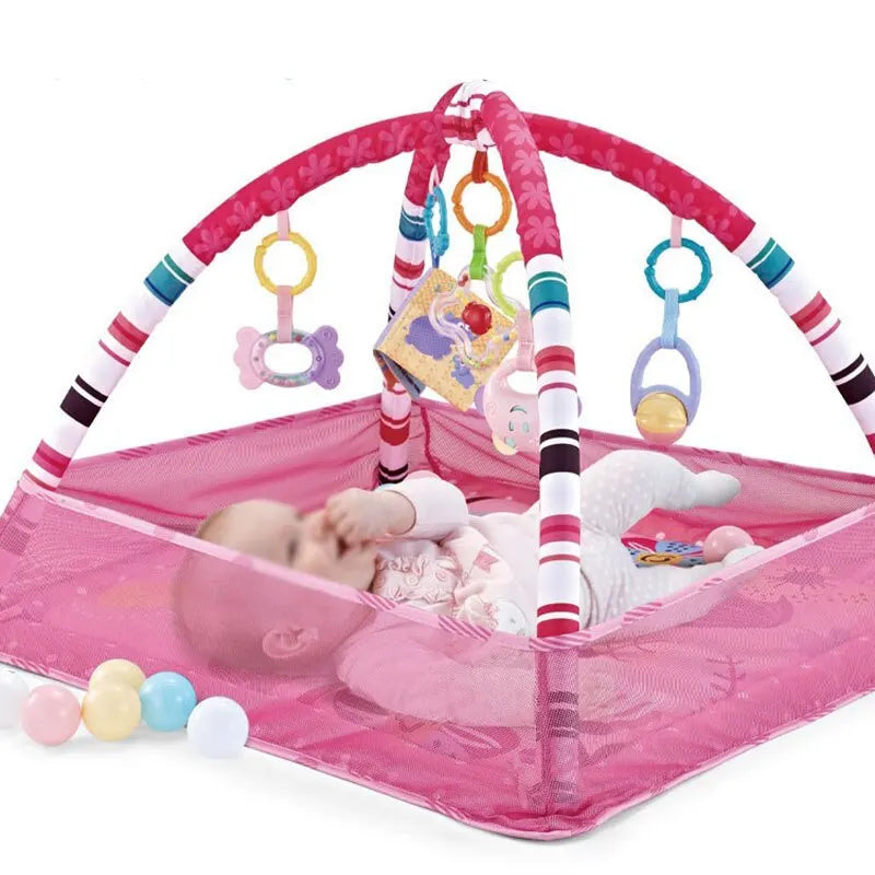 Baby Fitness Crawling Play Mat - Toddler Activity Gym Bed MamabBabyLand