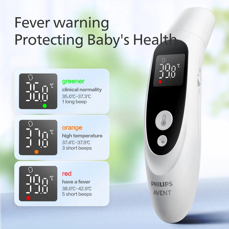 PHILIPS AVENT ear thermometer forehead thermometer two-in-one  Electronic thermometer Infant/Adult Temperature Measurement MamabBabyLand