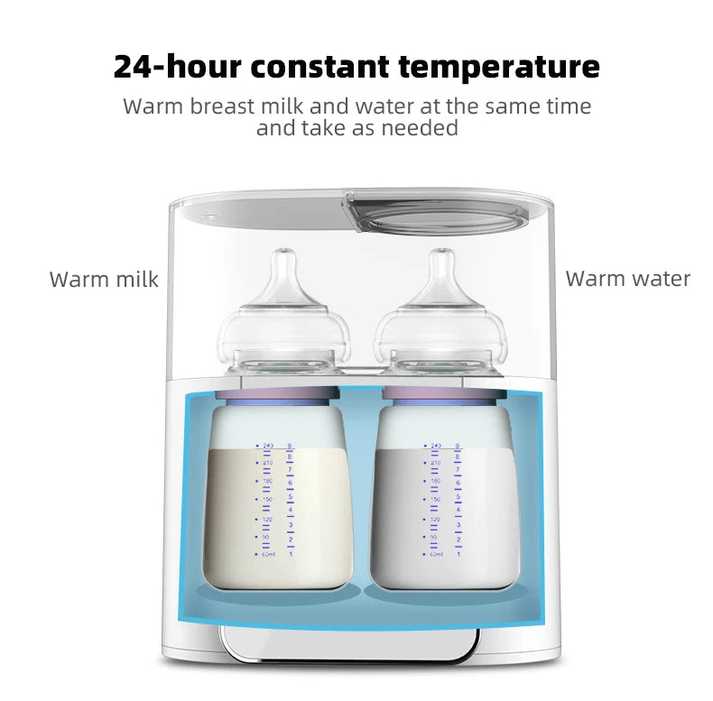 Baby Bottle Warmer - Multifunctional Baby Food Heater, Milk Warmer MamabBabyLand