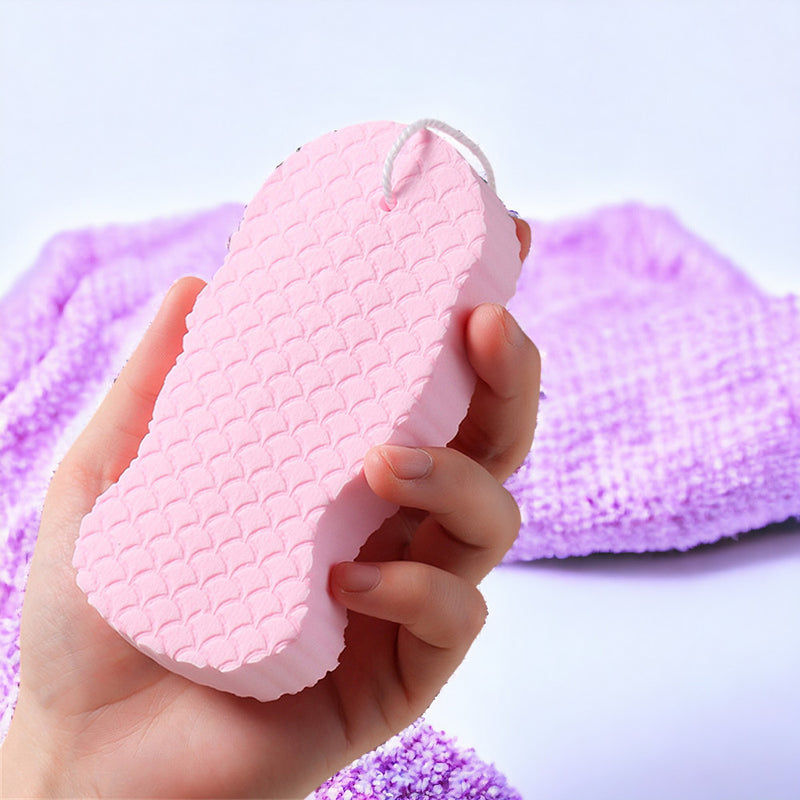 3D Sponge Bath Scrubbing Shower Brush - Body Dead Skin Remover Bathing Tool MamabBabyLand