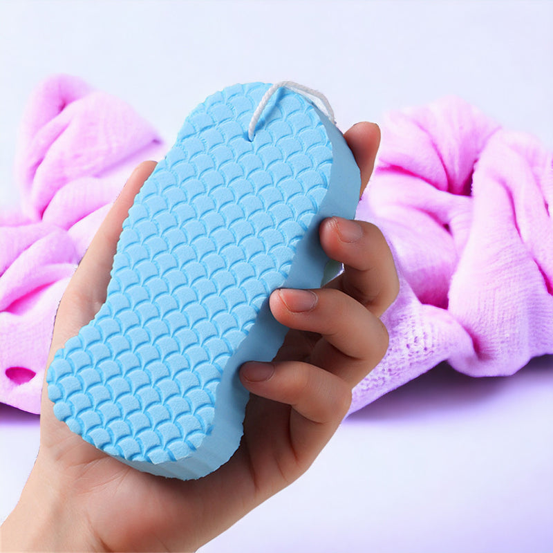 3D Sponge Bath Scrubbing Shower Brush - Body Dead Skin Remover Bathing Tool MamabBabyLand