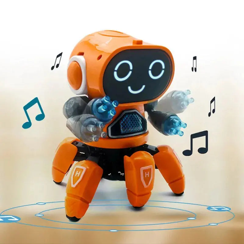 Kids Dance Robot - 6 Claws Musical Octopus Robot Toy For Children MamabBabyLand